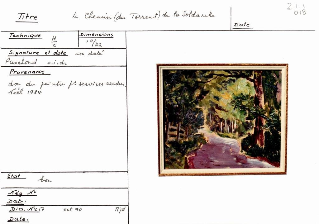 Scan de la fiche