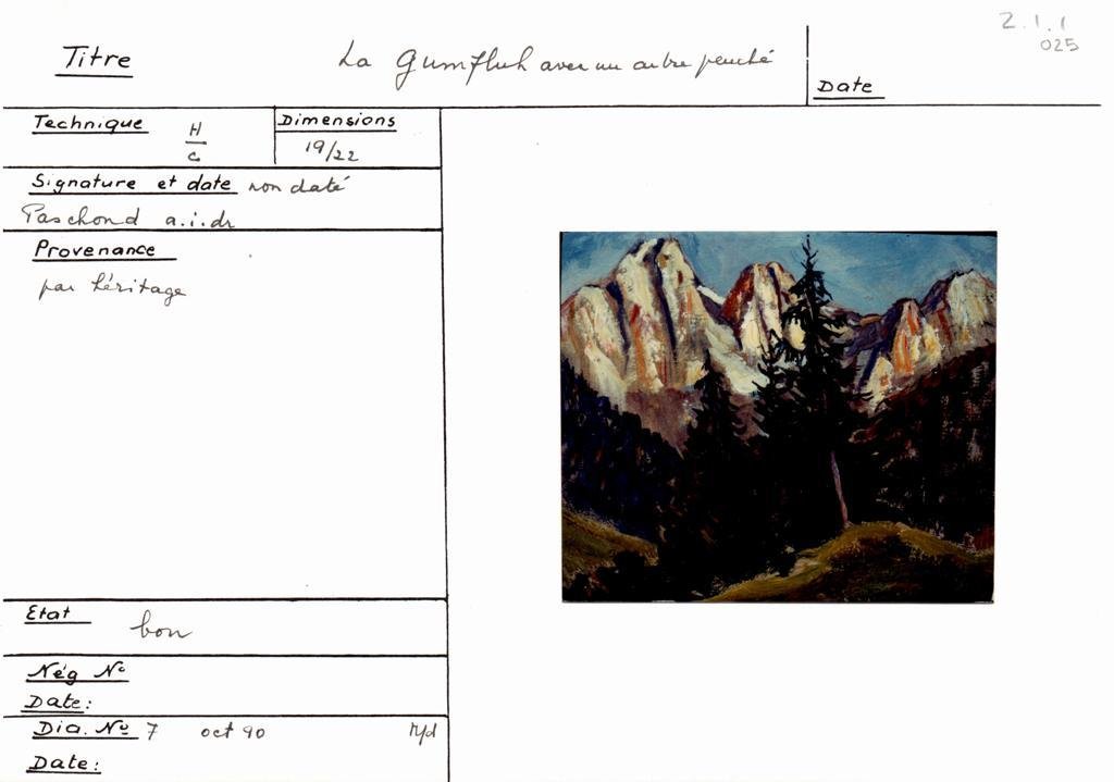 Scan de la fiche