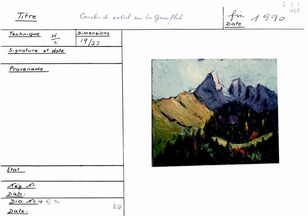 Scan de la fiche