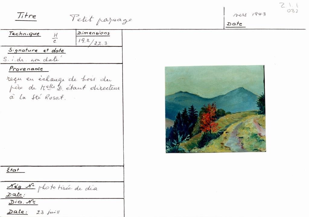 Scan de la fiche