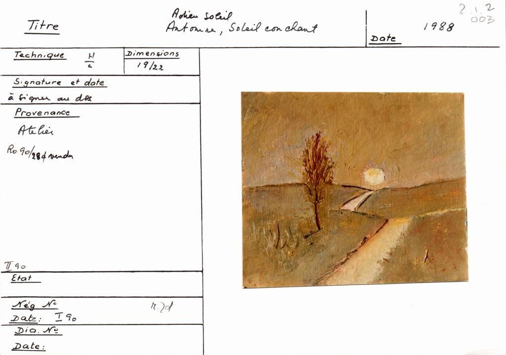 Scan de la fiche