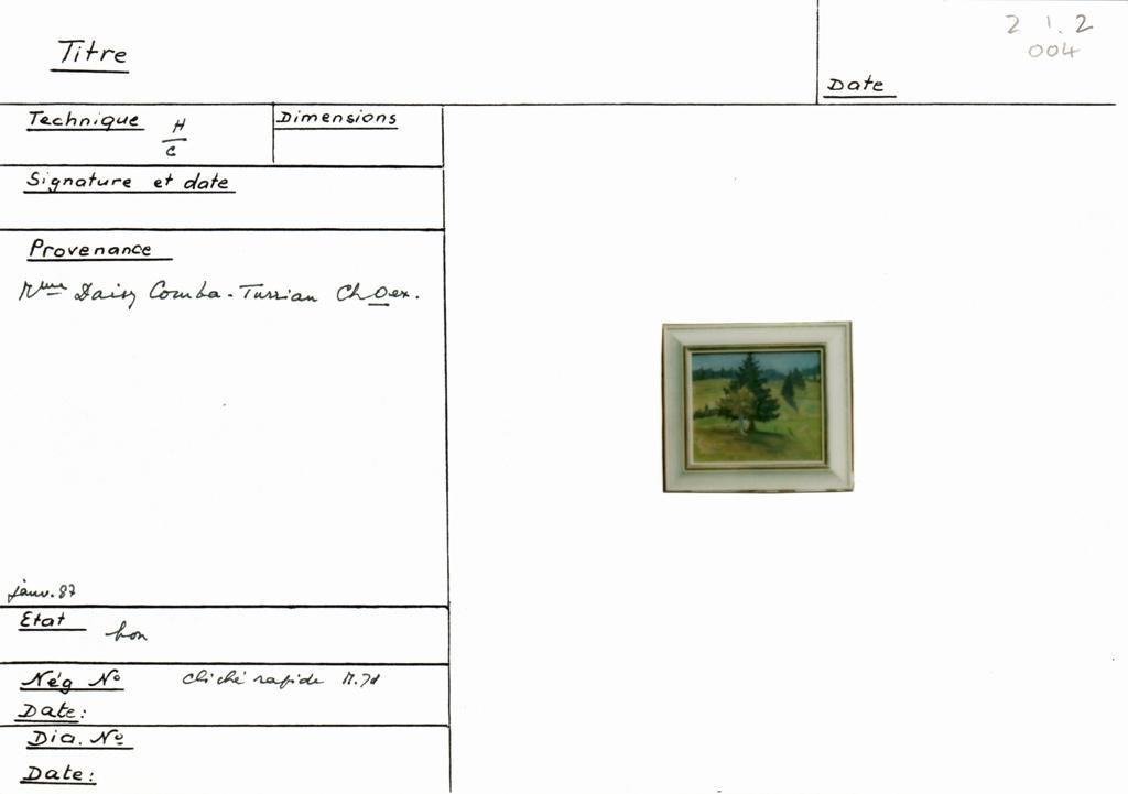 Scan de la fiche