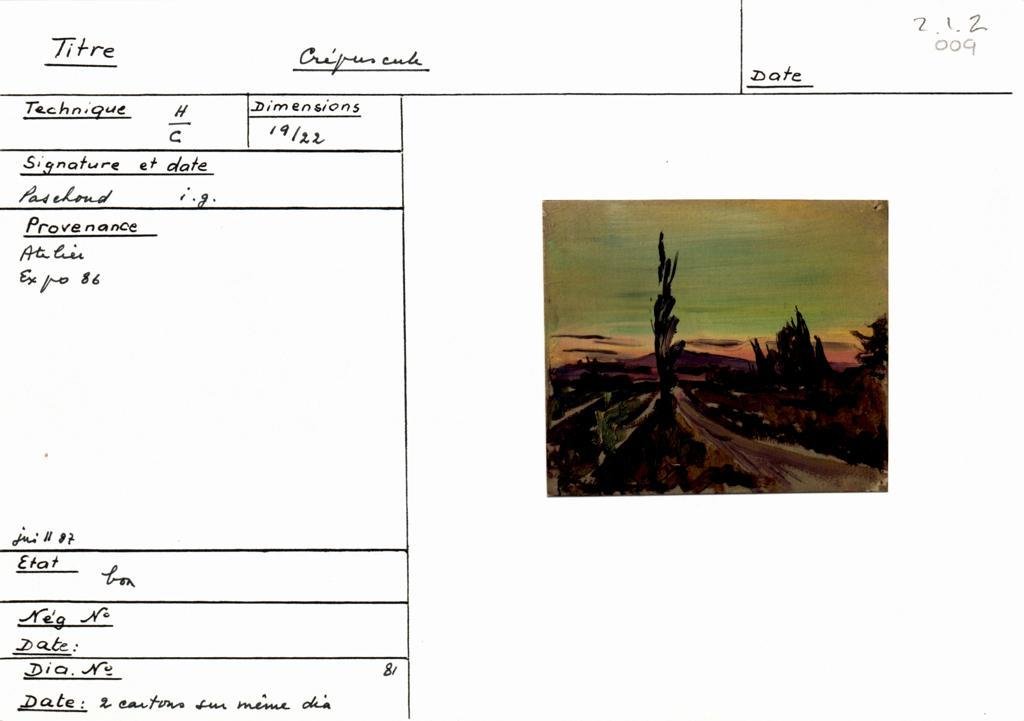 Scan de la fiche