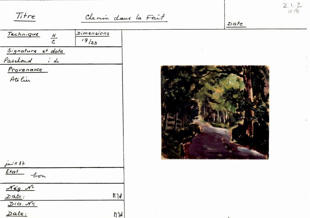 Scan de la fiche