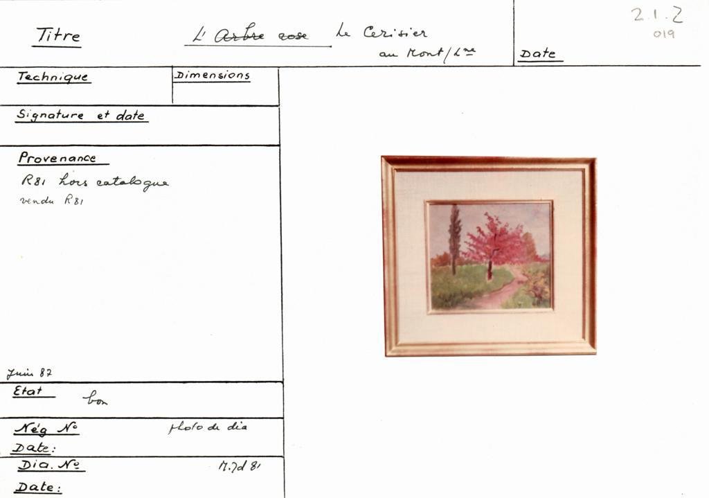 Scan de la fiche