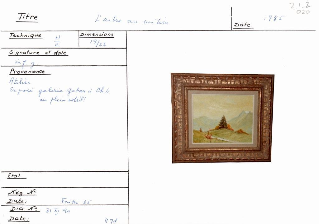 Scan de la fiche