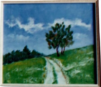 Chemins dans le printemps