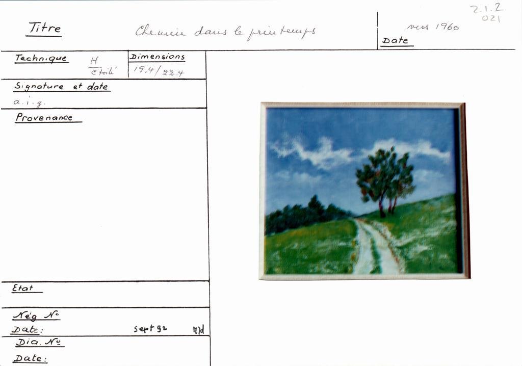 Scan de la fiche