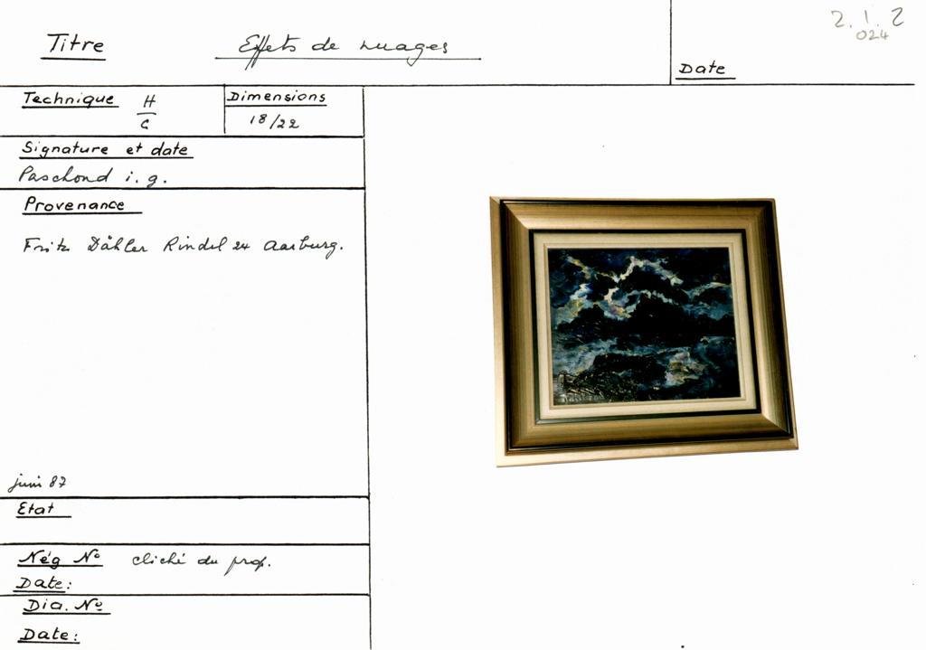 Scan de la fiche
