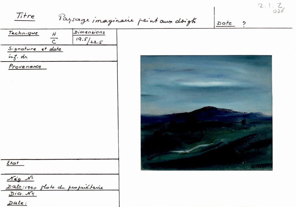 Scan de la fiche