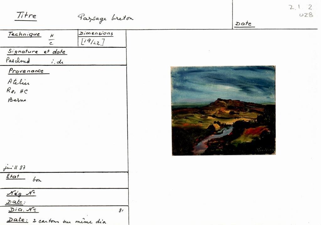 Scan de la fiche