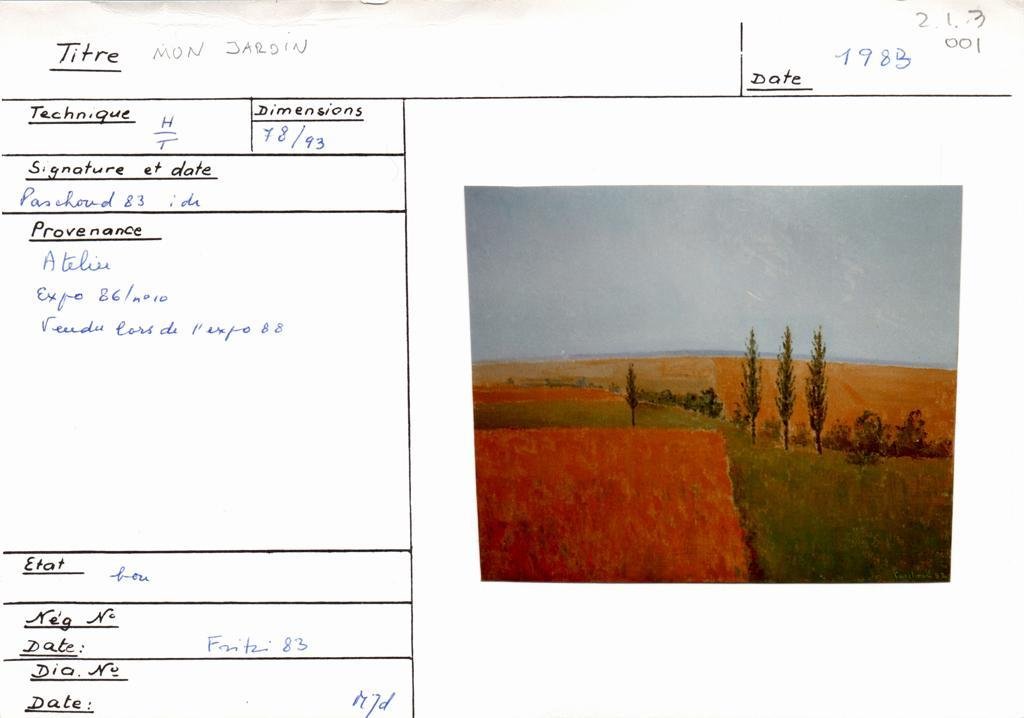 Scan de la fiche