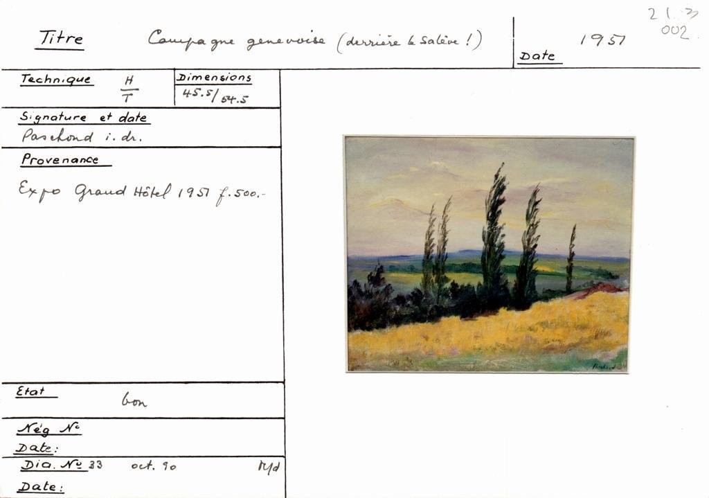 Scan de la fiche
