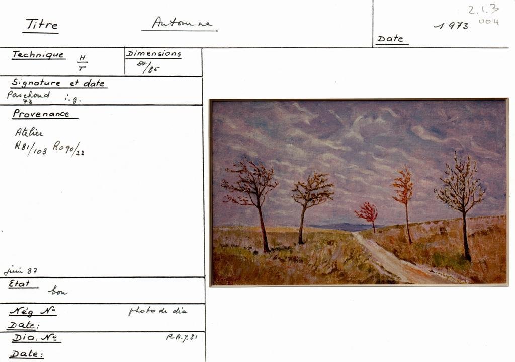 Scan de la fiche