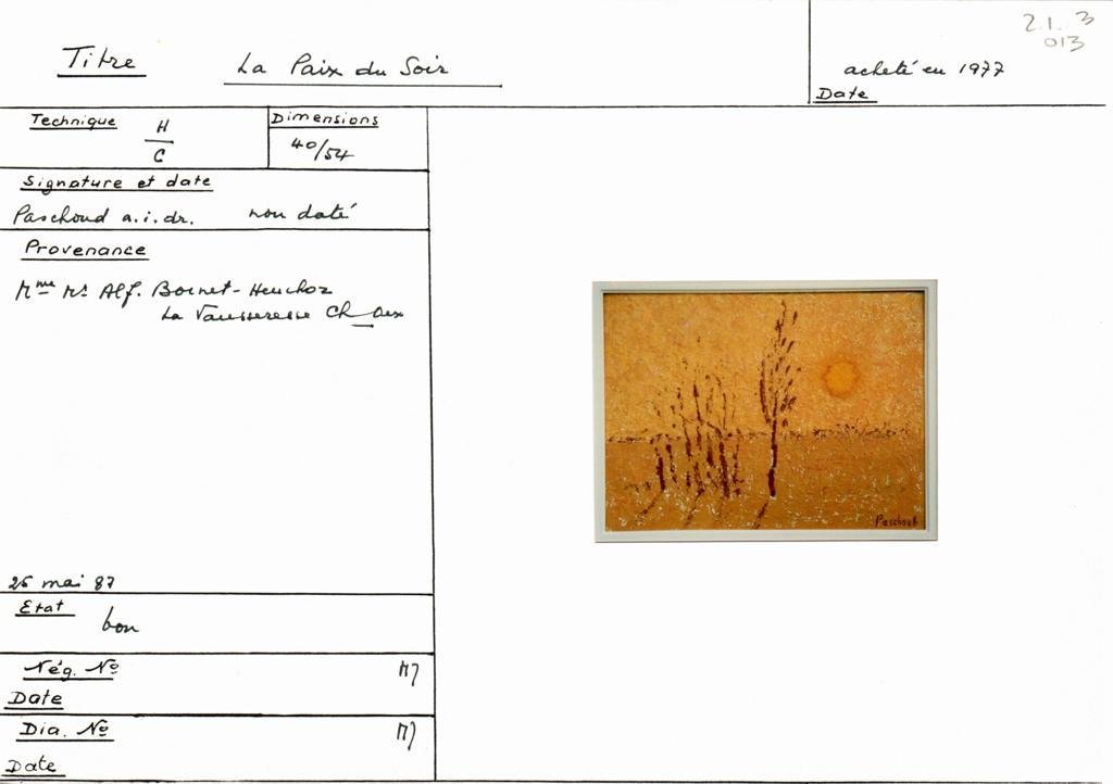Scan de la fiche