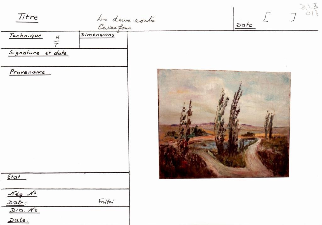 Scan de la fiche