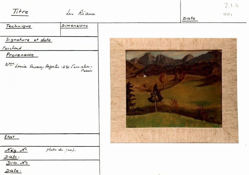 Scan de la fiche