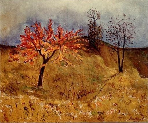 Cerisier des Riaux en automne