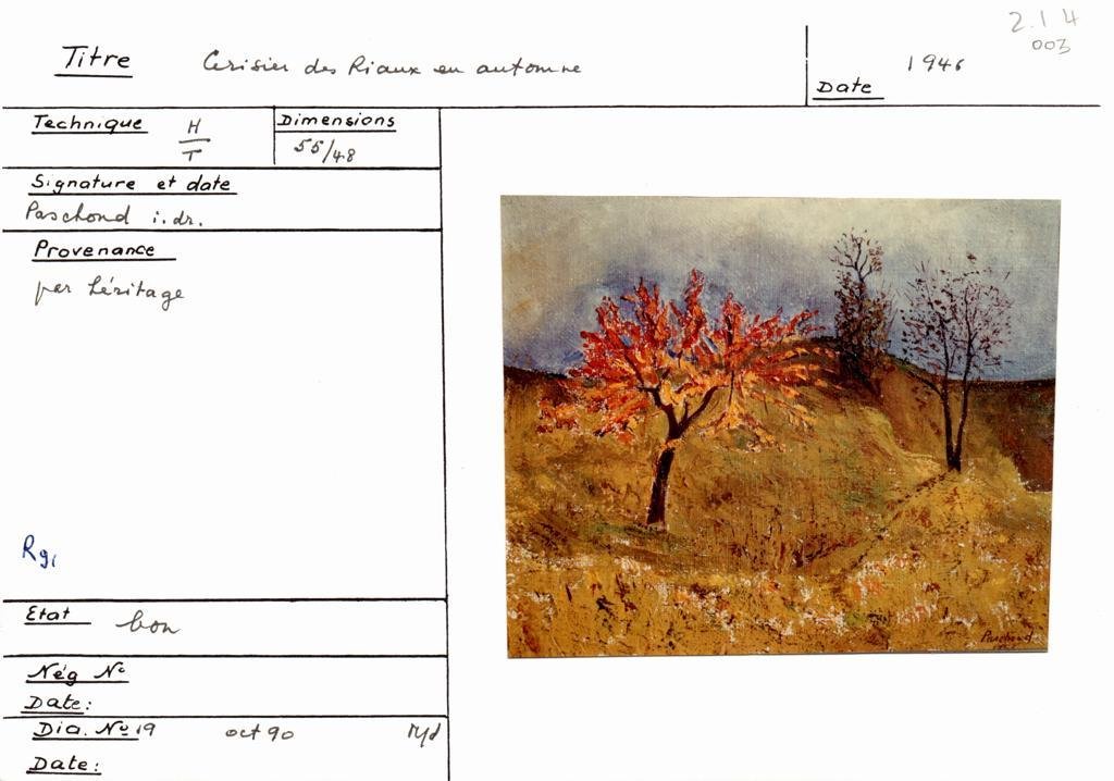 Scan de la fiche