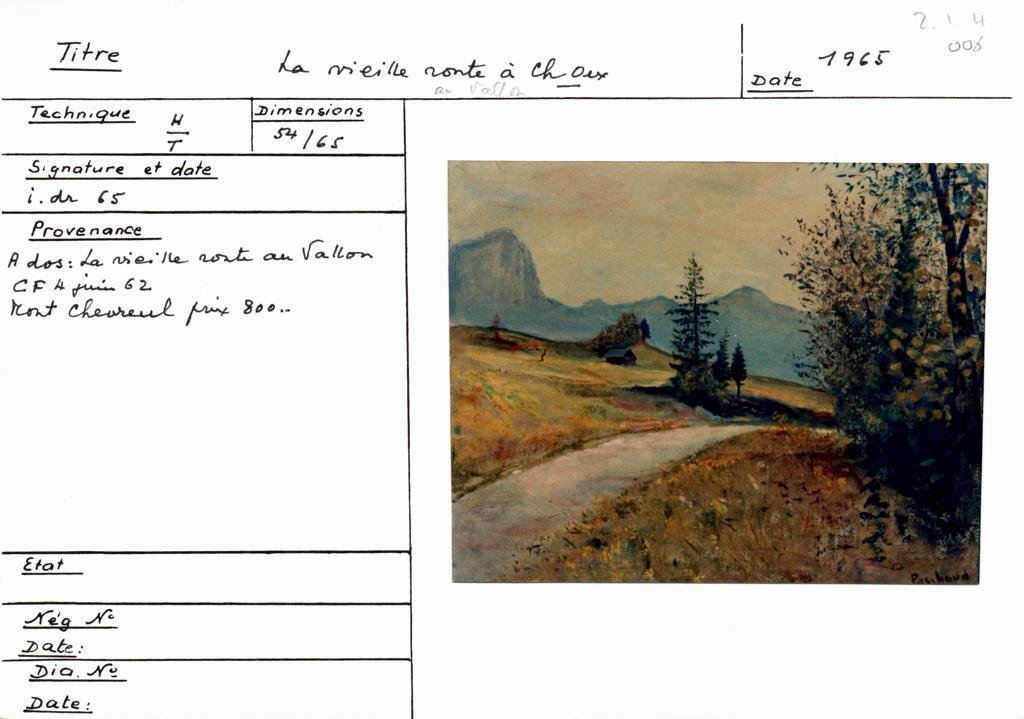 Scan de la fiche