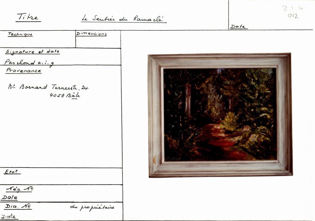 Scan de la fiche