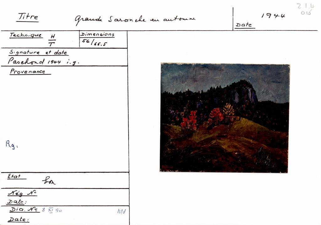 Scan de la fiche
