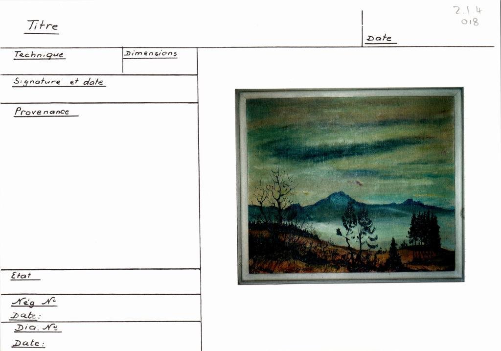 Scan de la fiche