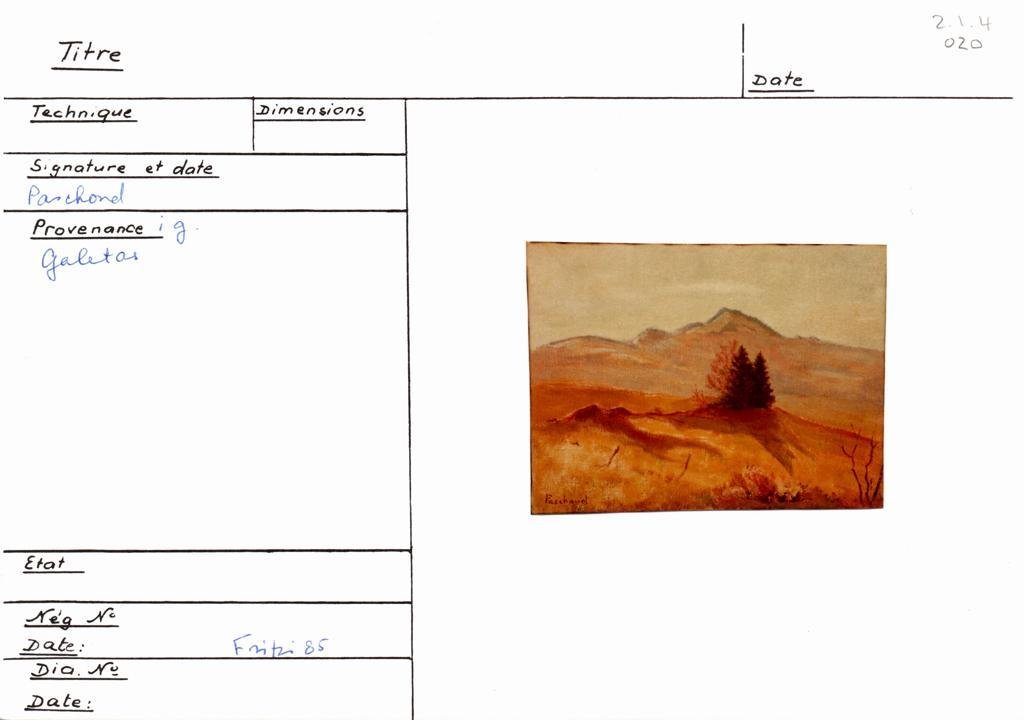 Scan de la fiche