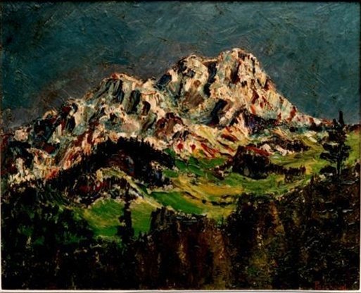 Le Rocher du Midi après l'orage