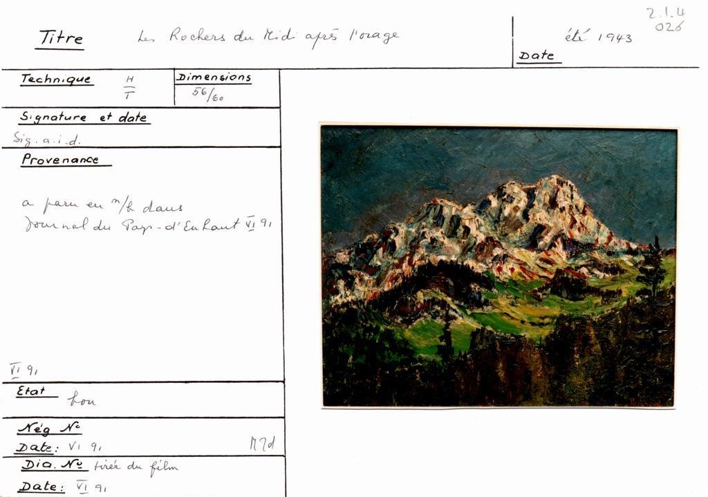 Scan de la fiche