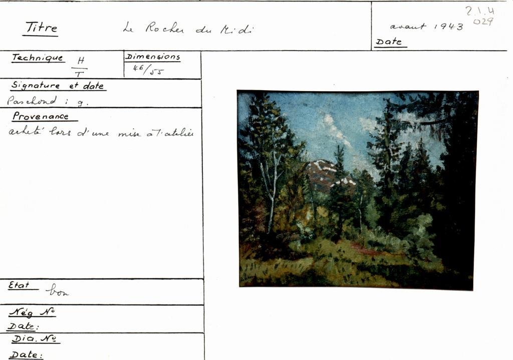 Scan de la fiche