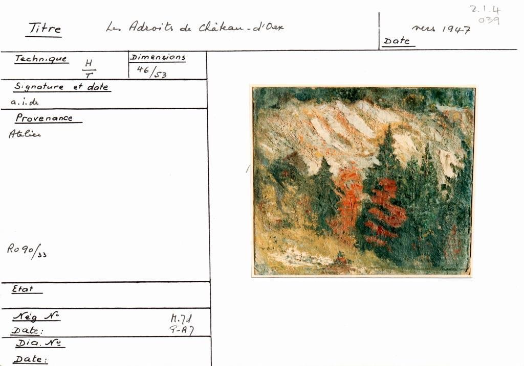 Scan de la fiche