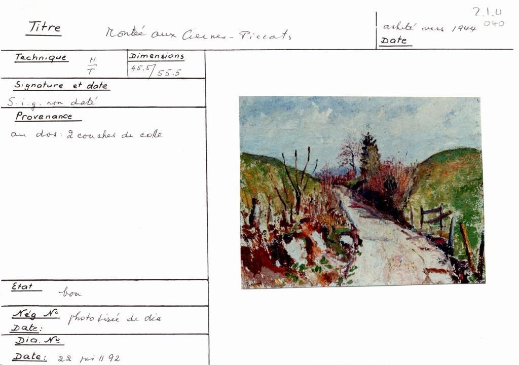 Scan de la fiche