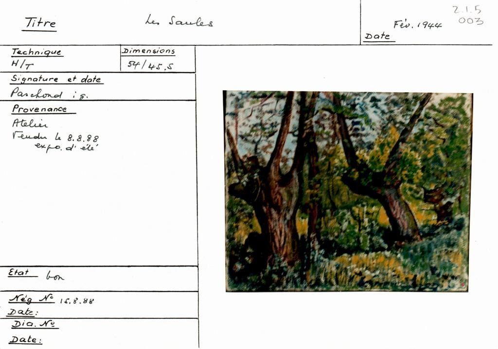 Scan de la fiche