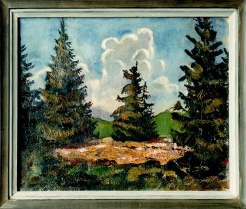 Les sapins et les écorces