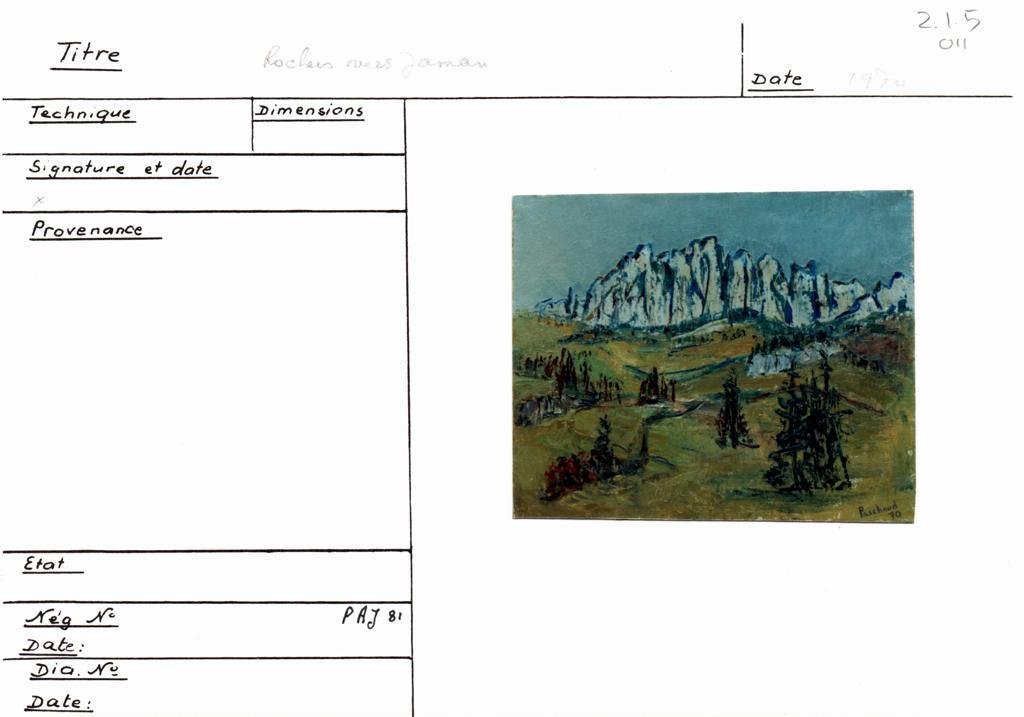 Scan de la fiche