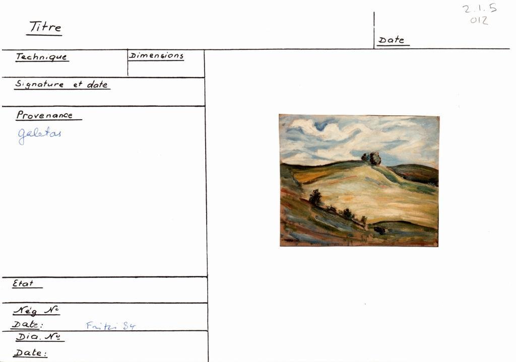 Scan de la fiche