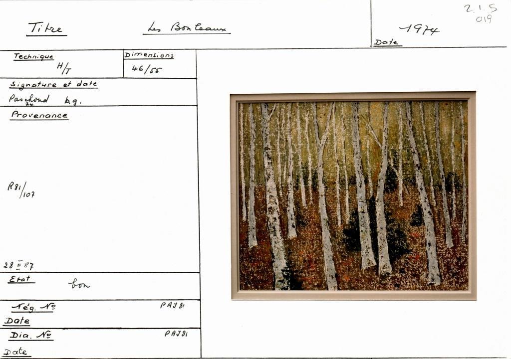 Scan de la fiche
