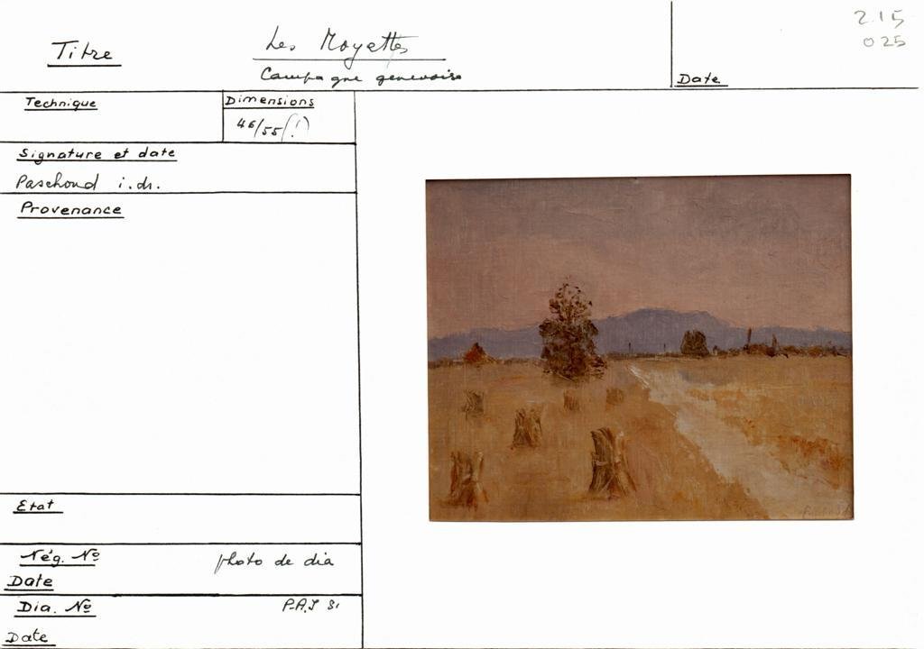 Scan de la fiche