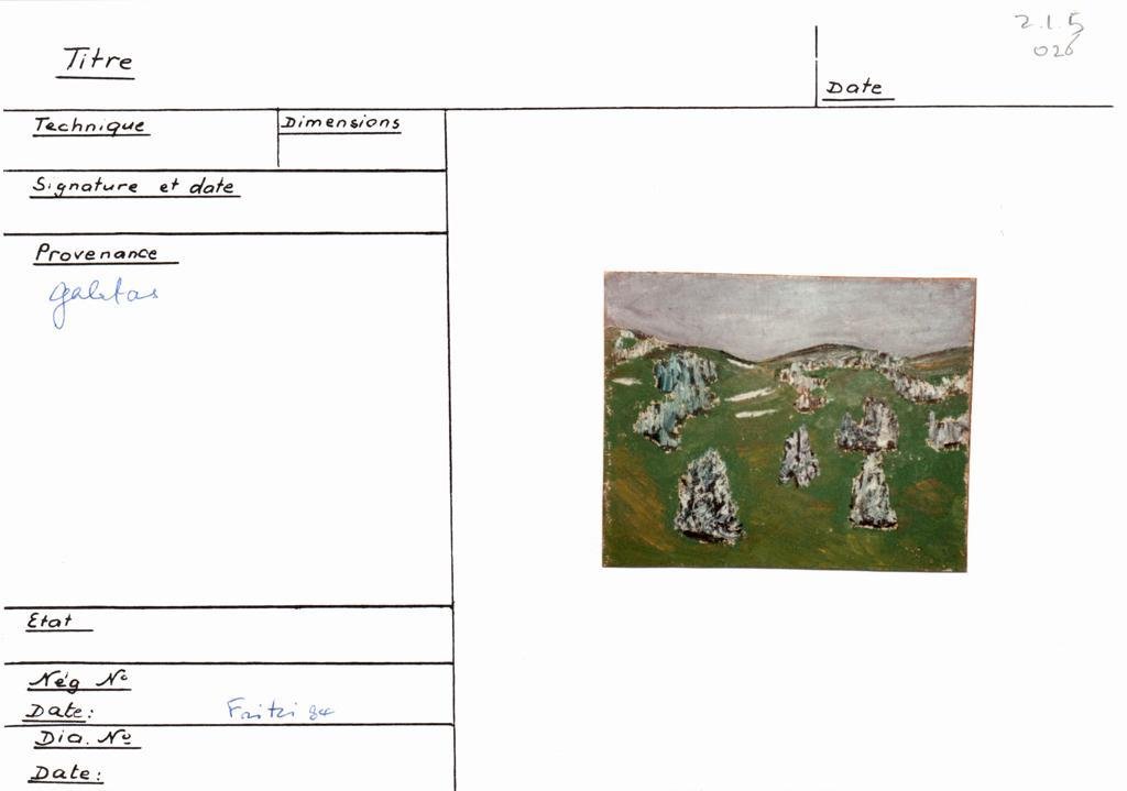 Scan de la fiche