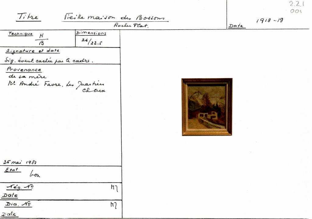Scan de la fiche