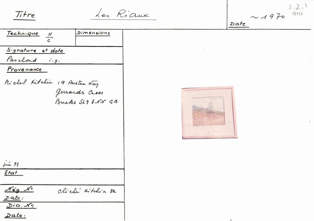Scan de la fiche