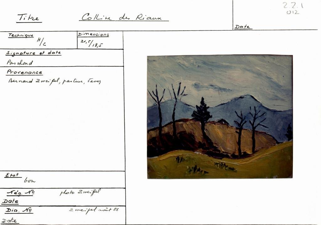Scan de la fiche