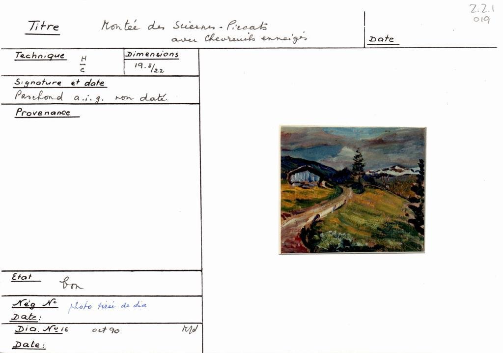 Scan de la fiche
