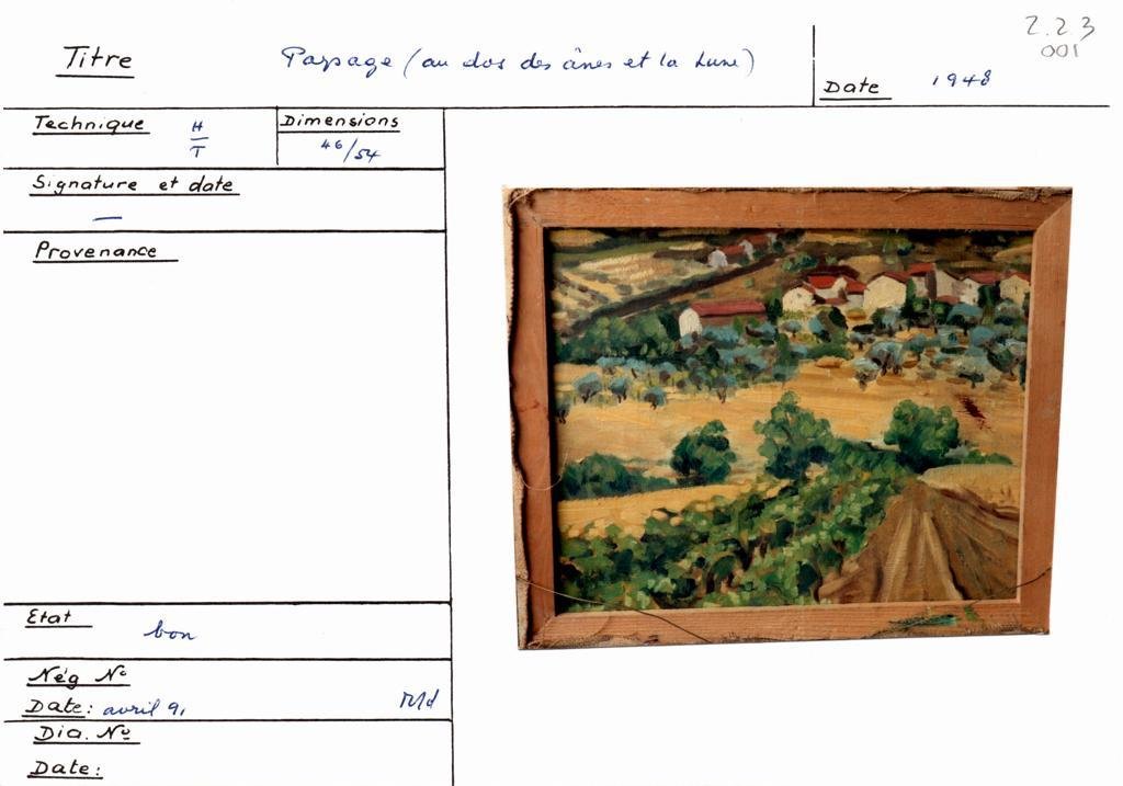 Scan de la fiche