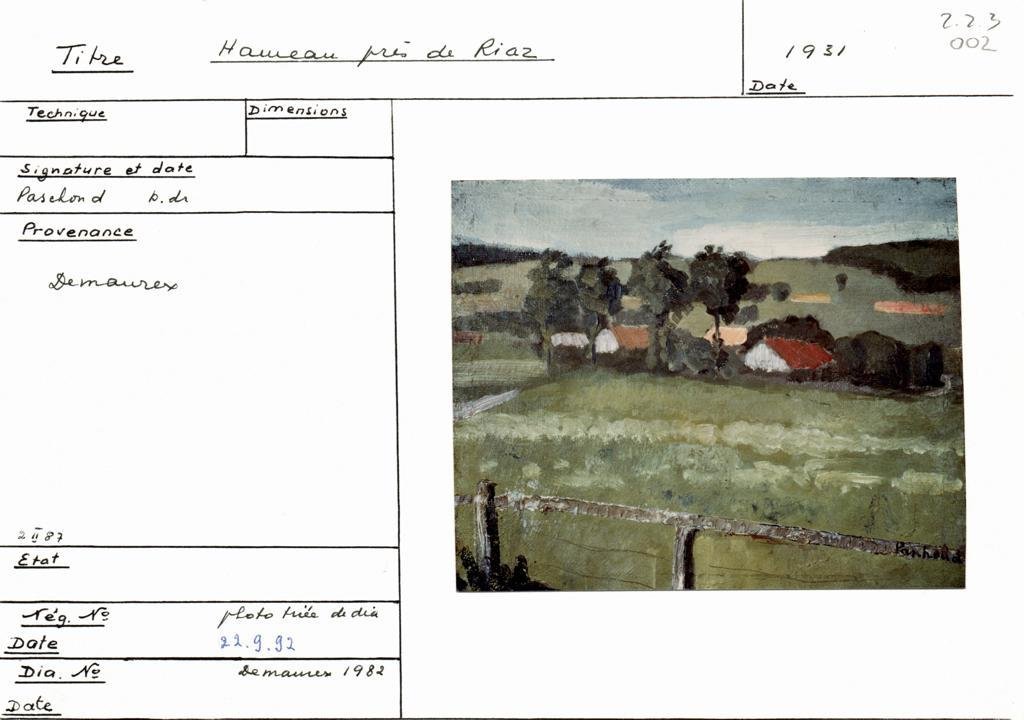 Scan de la fiche