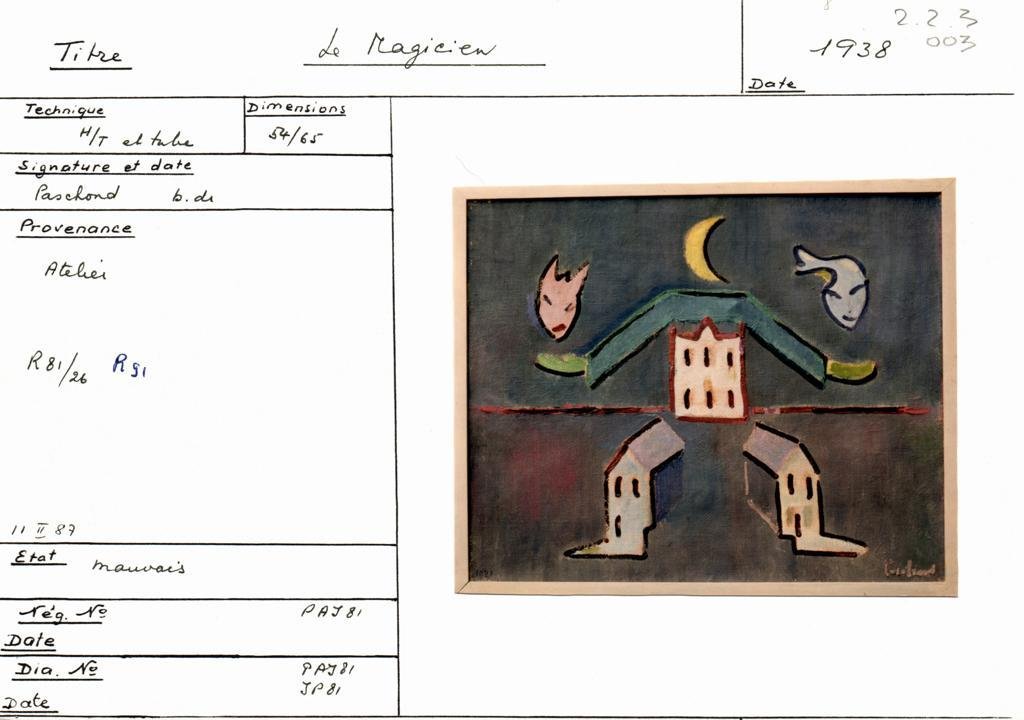 Scan de la fiche