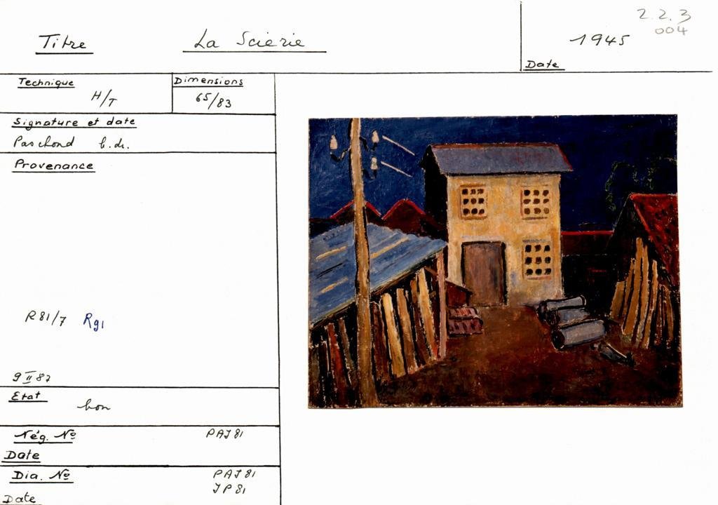 Scan de la fiche