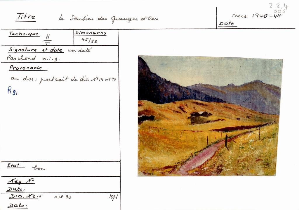 Scan de la fiche