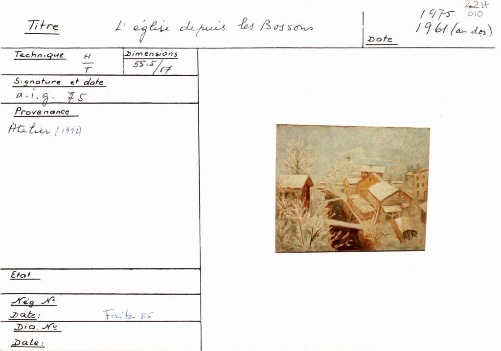 Scan de la fiche